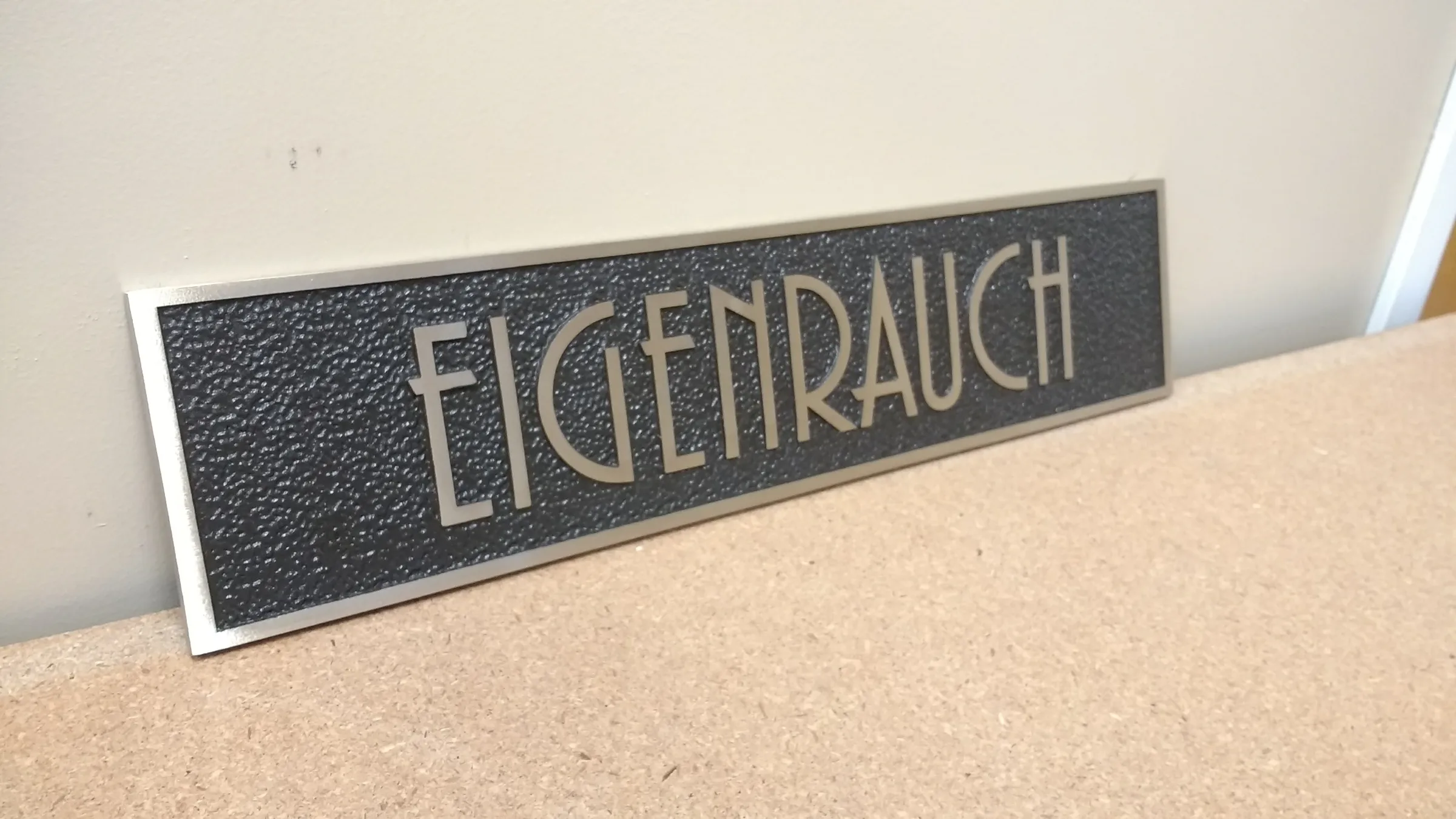 Plaque and installation project 5 from the Arch casting gallery