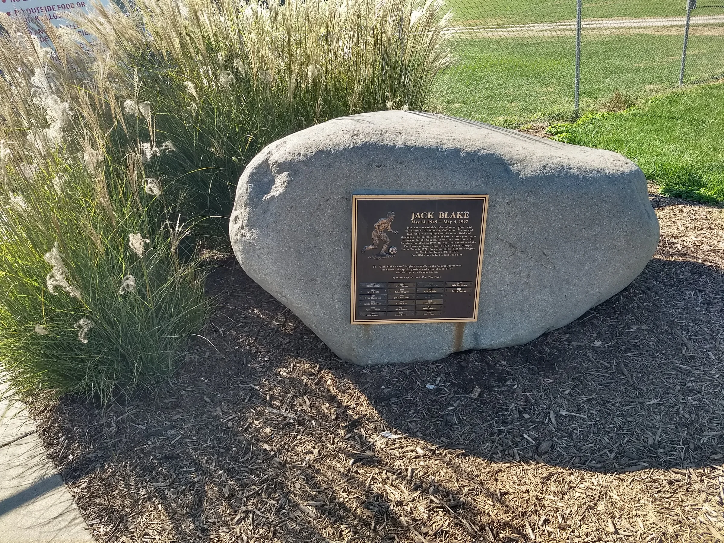 Custom plaque and installation project 19