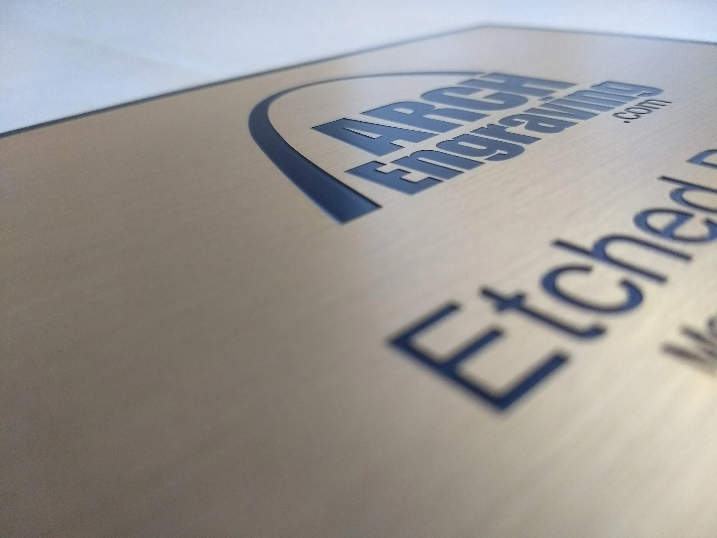 Custom plaque and installation project 20
