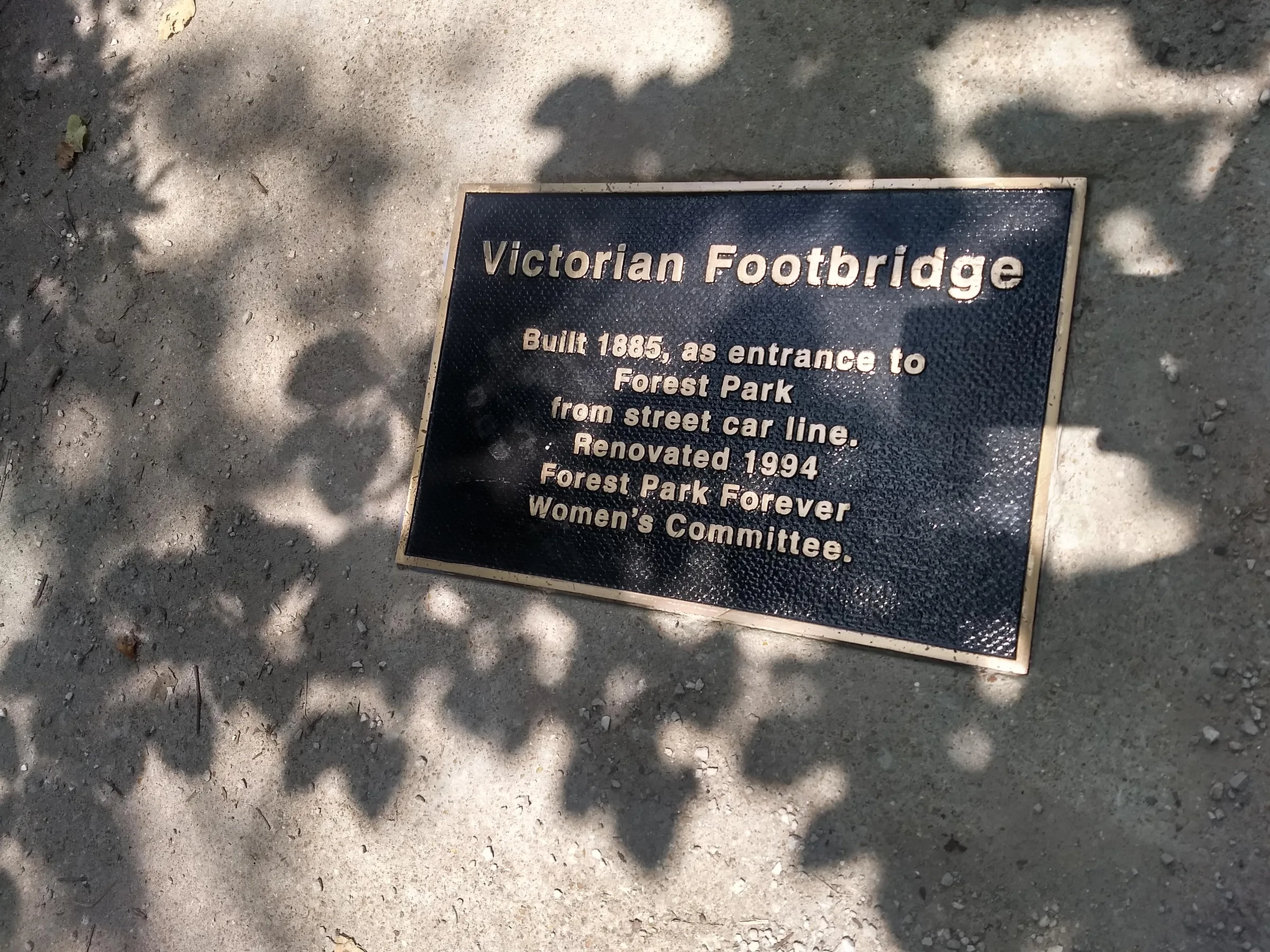 Custom plaque and installation project 29