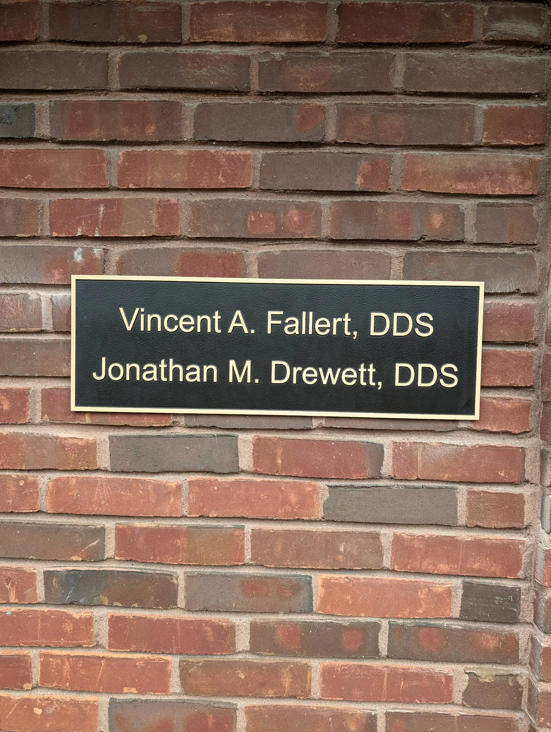 Custom plaque and installation project 79