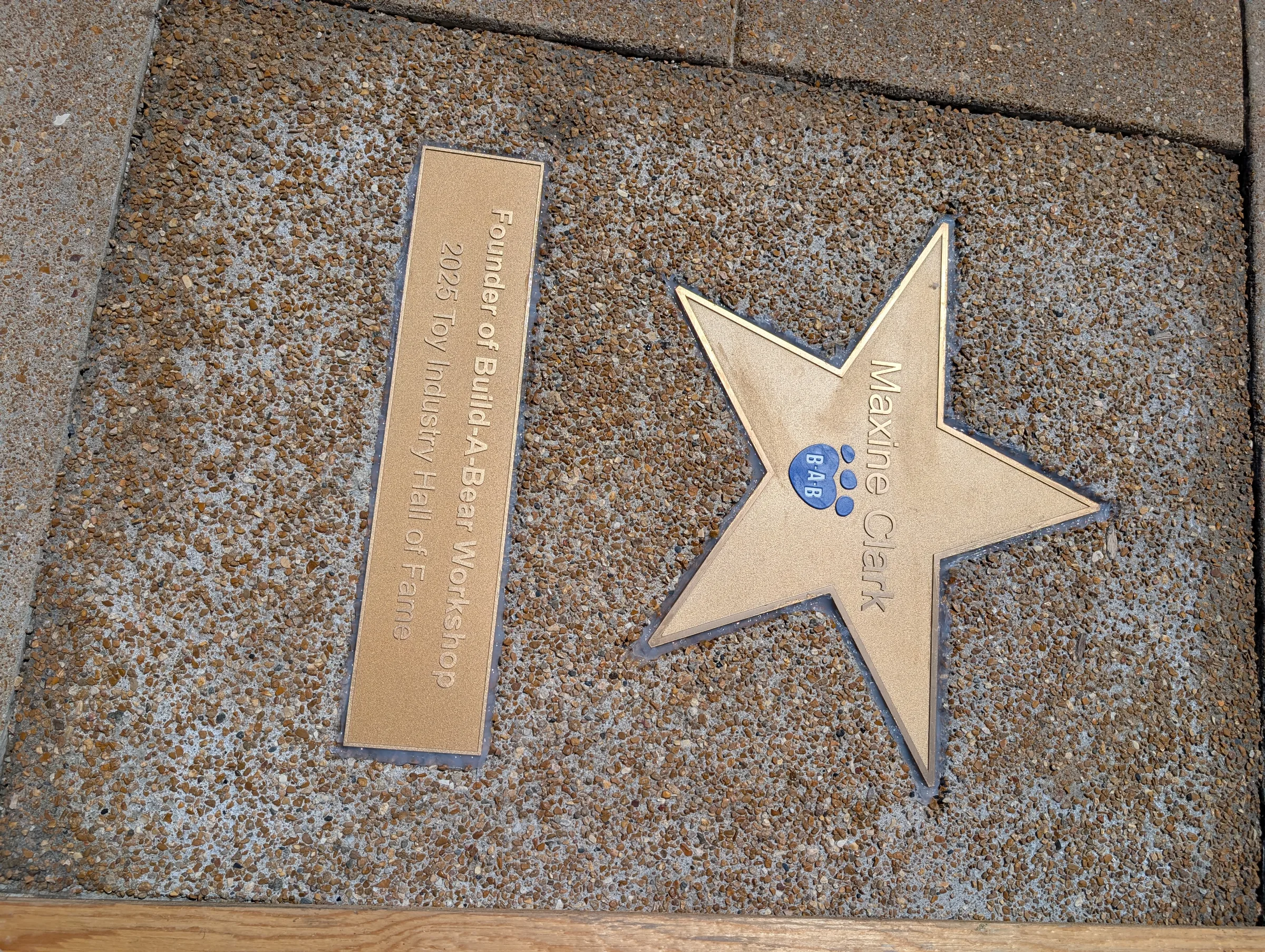 Custom plaque and installation project 84